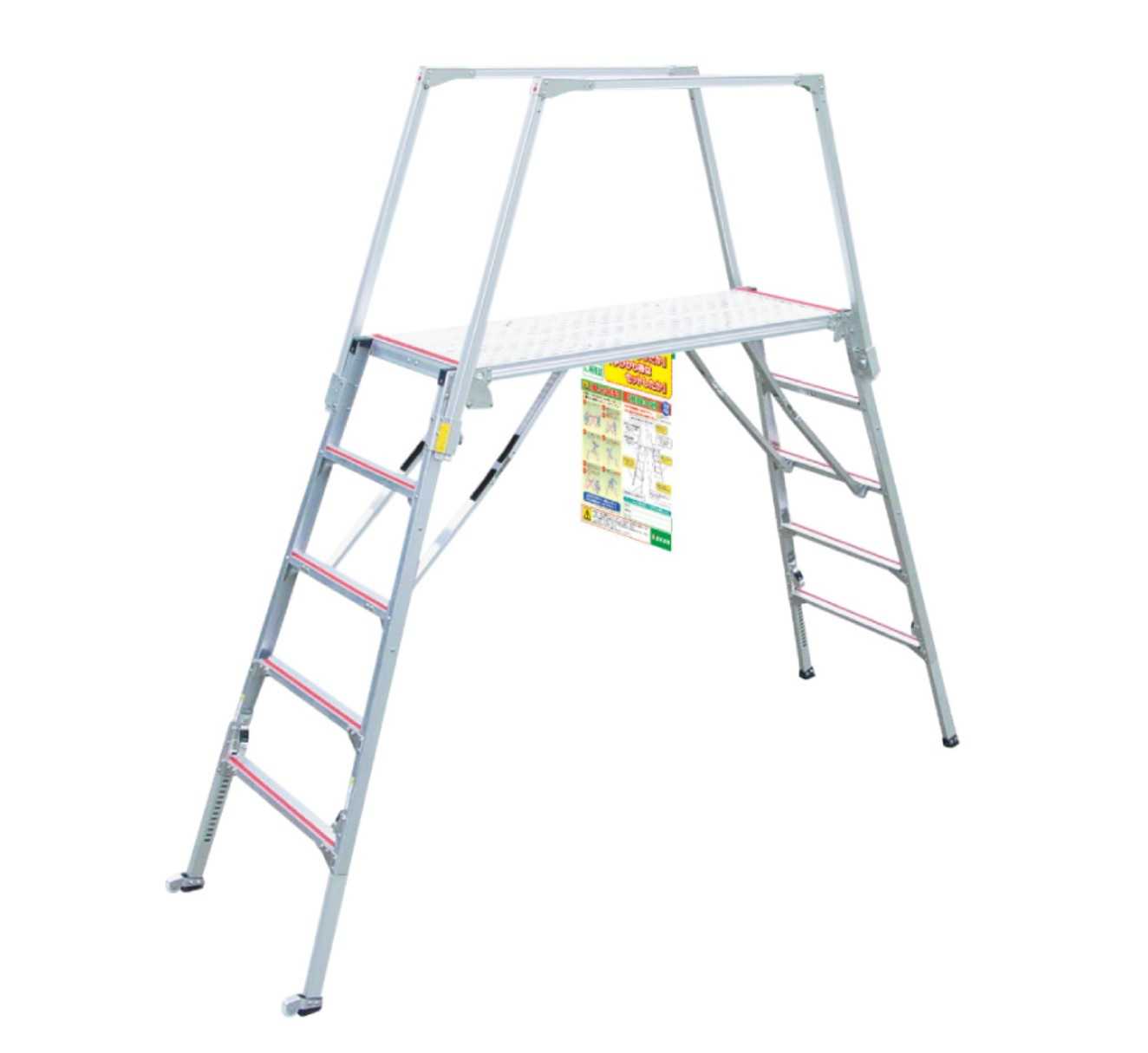 取扱う作業台の種類はいくつかありますが、安全性・作業性を重視したい方におすすめの製品として、「楽駝」をご紹介します。