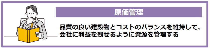 原価管理：建材費・人件費を調整する